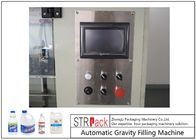 화장실 세탁기술자/부식성 액체 500ml-1L를 위한 자동적인 중력 병 충전물 기계