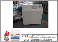 세탁기술자를 위한 인라인 1L-1 갤런 자동 부식성 액체 충전물 기계 PLC