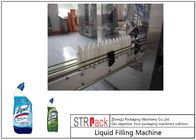 100ml - 1L 자동 액체 병 충전물 기계, Clorox/표백제/산성 충전물 기계